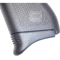 Make your Glock 43 easy to hold and shoot with the Pearce Grip Extension for Glock 43. This genuine Pearce Grip Extensions blend the contours and texture of the Glock Gen 4 handguns and provide you with a factory look. It replace the magazine base plate and internal floor plate while adding an additional 3/4" to the length without sacrificing your ability to conceal the firearm. The extra length and ergonomic curve produces greater comfort and better control. They are made from High impact polymer and have withstood drop tests at temperatures from -20 F to 350 F.

Features and Specifications:
This is not a Glock Factory Product, it is an after market Product
Manufacturer Number: PG-43
Replaces the magazine base plate and internal floor plate
High Impact Polymer
Withstand drop tests at temperatures from -20 F to 350 F
Provides control and comfort
Adds an additional 3/4" to the length

Fits:
Glock 43