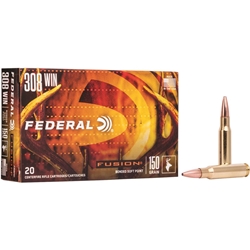 Federal Fusion 029465097943 FED FUSION 308WIN 150GR SP 20/10