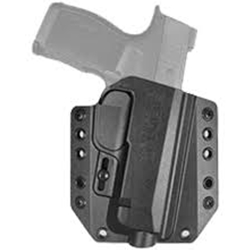 Bravo Concealment, BCA, OWB Concealment Holster, 1.5" Belt Loops, Fits Sig Sauer P365 XL, Right Hand, Black, Polymer