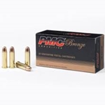 Manufacturer Number: 38G
Caliber: .38 Special
Bullet Type: Full Metal Jacket Projectile
Bullet Weight: 132 Grain
Muzzle Velocity: 917 fps
Velocity-25 Yds 897
Velocity-50 Yds 879
Velocity-75 Yds 860
Velocity-100 Yds 844
Muzzle Energy: 232 ft/lbs
Reloadable Brass Case:
50 Rounds per Box
