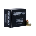 Manufacturers Number 380090JHPA20
.380 ACP
90 Grain Jacketed Hollow Point (JHP)
Brass Cased
Boxer Primed
Reloadable Cases
Muzzle Velocity 980 fps
Uses Target and Personal Protection
20 Rounds per Box