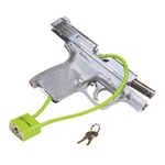 AMERICAN Outdoor 661120411307 Lockdown Trigger Lock Open With Key Firearm Fit- Universal 11"