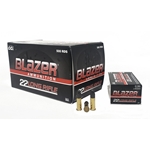 CCI Blazer Ammunition - 22 Long Rifle - 40 Grain Lead Round Nose - 500 Rounds - Brass Case

Blazer 22 Long Rifle ammo is loaded with a bullet that's great for everything from small game hunting to casual plinking. The loads cycle particularly well in semi-automatic rifles.

Product Specifications

Cartridge - 22 Long Rifle
Grain Weight -  40 Grains
Muzzle Velocity - 1235 Feet per Second
Muzzle Energy - 135 Foot Pounds
Bullet Style - Lead Round Nose