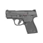 Smith & Wesson M&P 9 Shield Plus 10 Rd
SMITH & WESSON, M&P9, SHIELD PLUS, MASSACHUSETTS COMPLIANT, STRIKER FIRED, SEMI-AUTOMATIC, POLYMER FRAME PISTOL, MICRO-COMPACT, 9MM, 3.1" BARREL, ARMORNITE FINISH, BLACK, WHITE DOT SIGHTS, MANUAL THUMB SAFETY, 10 ROUNDS