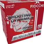 Affordable price does not mean compromised performance—at least not when you are talking about Fiocchi’s Shooting Dynamics line of clay shotshells. Shooting Dynamics ammo is designed to provide shooters the best-performing shotshells at the best possible price. Powered by Fiocchi’s industry-leading primers, Shooting Dynamics blends first-run chilled lead shot with one-piece cups, cushioned wads, and clean-burning powder for reliability and downrange performance that belies its price point.