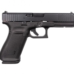 GLOCK, 21 GEN 5 MOS, STRIKER FIRED, SEMI-AUTOMATIC, POLYMER FRAME PISTOL, FULL SIZE, 45ACP, 4.61" BARREL, NDLC FINISH, BLACK, FIXED SIGHTS, OPTICS READY, 10 ROUNDS, 3 MAGAZINES, COMES WITH GLOCK OEM ADAPTER PLATE 06 FOR TRIJICON RMR FOOTPRINT