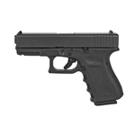 GLOCK, G19 GEN 3, SEMI-AUTOMATIC DOUBLE ACTION ONLY COMPACT, 9MM, 4.02" BARREL, POLYMER MATTE 10+1 ROUND, 2 MAGS FIRED CASE FIXED SIGHTS UI1950201