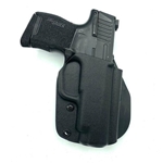 Keep your firearm within swift reach with our conveniently adjustable paddle holster. Featuring a fully adjustable carry angle. Plus, we utilize all black oxide steel hardware with a medium hold thread locker, so you know you can count on your