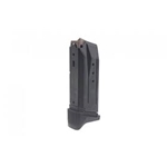 The Ruger Security-380 magazine is a standard factory replacement magazine for the Ruger Security-380 pistol. This magazine is designed to hold 10 rounds of .380 Auto ammunition and is made of alloy steel with a black oxide finish. Each and every magazine is made using Ruger's specifications and tolerances using the same manufacturing processes and materials as the original equipment magazines, ensuring perfect fit and operation.
