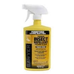 For use on clothing, tents, and other gear, Sawyer Permethrin insect repellent not only repels insects, they actually kill ticks, mosquitoes, chiggers, mites, and more than 55 other kinds of insects. The naturally occurring version breaks down rather quickly in sunlight but Sawyer’s pharmaceutical grade, synthetic Permethrin premium insect repellent can last 6 weeks or 6 washings on clothing and other fabrics, making it a fantastic odorless barrier of protection from mosquitoes and ticks.