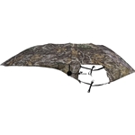 Product Details
The Allen Vanish Treestand Umbrella effectively transforms your treestand into a canopy, offering a much-needed shield against rain or sun. Its compact design means it won't take up too much space in your hunting pack, and the umbrella's Realtree Edge camo pattern seamlessly blends with the surroundings, keeping you hidden from your prey.
Product Features
WEATHER PROTECTION: Keep your focus on the hunt and not the weather. An essential part of your hunting gear, our tree stand umbrella is designed to deploy easily and fit snugly around the tree trunk for protection from the elements.
VERSATILE UMBRELLA: With a Realtree Edge camouflage print for optimal concealment, this umbrella can also function as an effective ground blind and portable deer blind.
EASY-TO-USE: This umbrella is designed to set up quickly and easily, ensuring you always have the cover you need when you need it.
CONVENIENT: The umbrella comes with a handy storage sack that doesn't take up room or weight in your pack. It measures 57" W for full coverage from sun, rain, and wind.