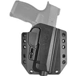 Bravo Concealment, BCA, OWB Concealment Holster, 1.5" Belt Loops, Fits Sig Sauer P365 XL, Right Hand, Black, Polymer