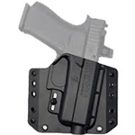 Bravo Concealment, BCA, OWB Concealment Holster, 1.5" Belt Loops, Fits Glock 48/48 MOS, Right Hand, Black, Polymer