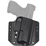 Bravo Concealment, BCA, OWB Concealment Holster, 1.5" Belt Loops, Fits HK VP9SK, Right Hand, Black, Polymer