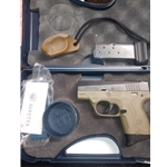 Beretta USA ISS3008 ConsignUsed Beretta Nano 9mm DE 2 Mags 6&8 2.75" BBL. Like New w/Case & Box