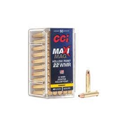 Manufacturer Number: 0024
Caliber: .22 WMR (Winchester Magnum Rimfire)
Bullet Type: Jacketed Hollow Point (JHP)
Bullet Weight: 40 Grains
Rounds: 50 per Box
Muzzle Velocity: 1875 fps
Bullet Diameter: .224
Muzzle Energy: 312 ft/lbs
Jacket Material: Copper
Core Material: Lead
Case: Brass