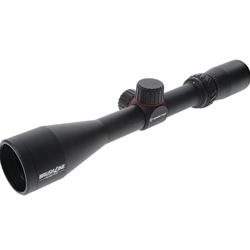 The Crimson Trace Brushline optics are designed with the hunter in mind and have been purposefully built from the ground up. The line features Aerospace grade 1 tubes that are extremely lightweight as to not add extra weight to hunting rifles. They are fully multi-coated, nitrogen purged, waterproof, and ready for whatever elements they encounter.
Fully Multi-Coated Lens for Clarity 
Capped Turrets 
Tooless Zero Reset
Waterproof, Shockproof, and Nitrogen Purged
Aerospace Grade Aluminum Construction, 14.11oz