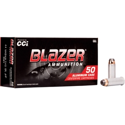Manufacturer:CCI Ammunition
Cartridge:.44 Remington Magnum
Number of Rounds:50
Bullet Type:Jacketed Hollow Point (JHP)
Bullet Weight:240 grain
Cartridge Case Material:Aluminum
Muzzle Velocity:1200 ft/s
Muzzle Energy:767 ft-lbs
Application:Target
Package Type:Box
Included Accessories:Standard
Primer Style:Centerfire
Lead Free:No
Gun Type:Handgun