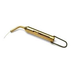 Clear fouling from the nipple with this brass nipple pick. Heavy wire in a solid brass handle. Works on all black powder rifles and pistols.