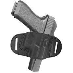This is not a Glock Factory Product, it is an after market Product
Tagua EP-BH2-300
Premium leather
Two piece construction with molded front
Fits multiple barrel lengths of same gun model
Fits belt to 1.5"
Right hand
Black

Fits: Glock 17, 22, 31