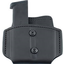 Vertical carry
Belt slide double mag carrier
Reinforced clip
100% premium high-quality cowhide leather