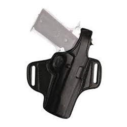 Product Info for Tagua Gunleather Thumb Break Leather Belt Holster For 1911 Four Inch Right Hand Black BH1-210