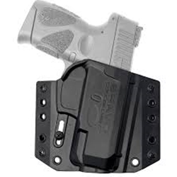 Bravo Concealment, BCA 3.0, OWB Concealment Holster, 1.5" Belt Loops, Fits Taurus G2c, Right Hand, Polymer Construction, Black