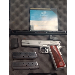 ISS3038 Consign USED Kimber StainlessII10mm Venom 3MOA Red Dot (3) Magazines
